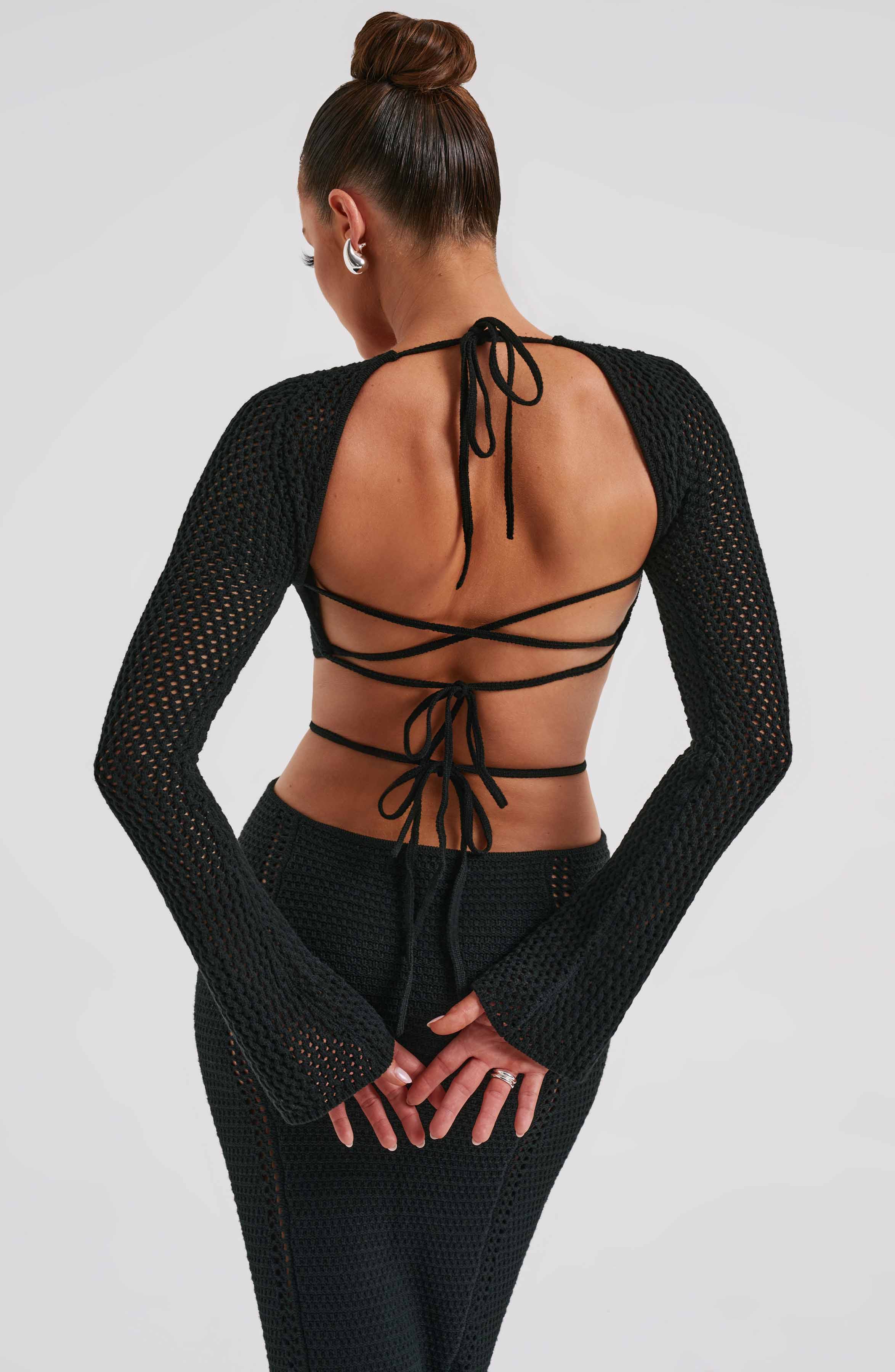 Maxi šaty Nadine - černé