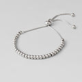 Niloya Beaded Silver Bracelet