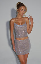 Top Nora - stříbrný