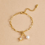 Pia Chain Link Charm Bracelet