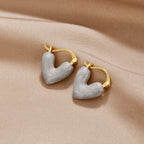‘Pure Love’ Heart Earrings