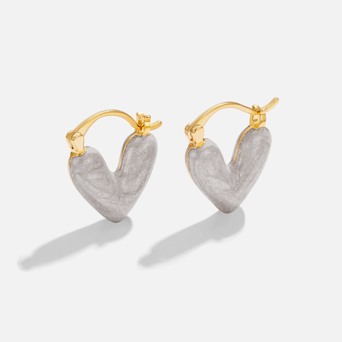 ‘Pure Love’ Heart Earrings
