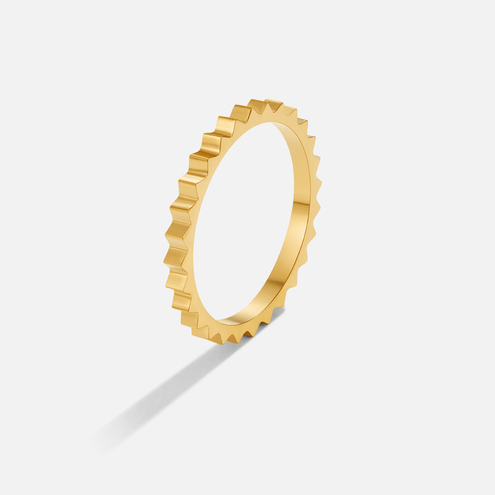 Reene Geometric Gold Ring