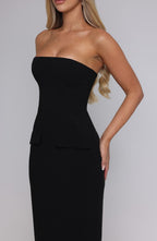 Šaty Roxanne Midaxi - černé