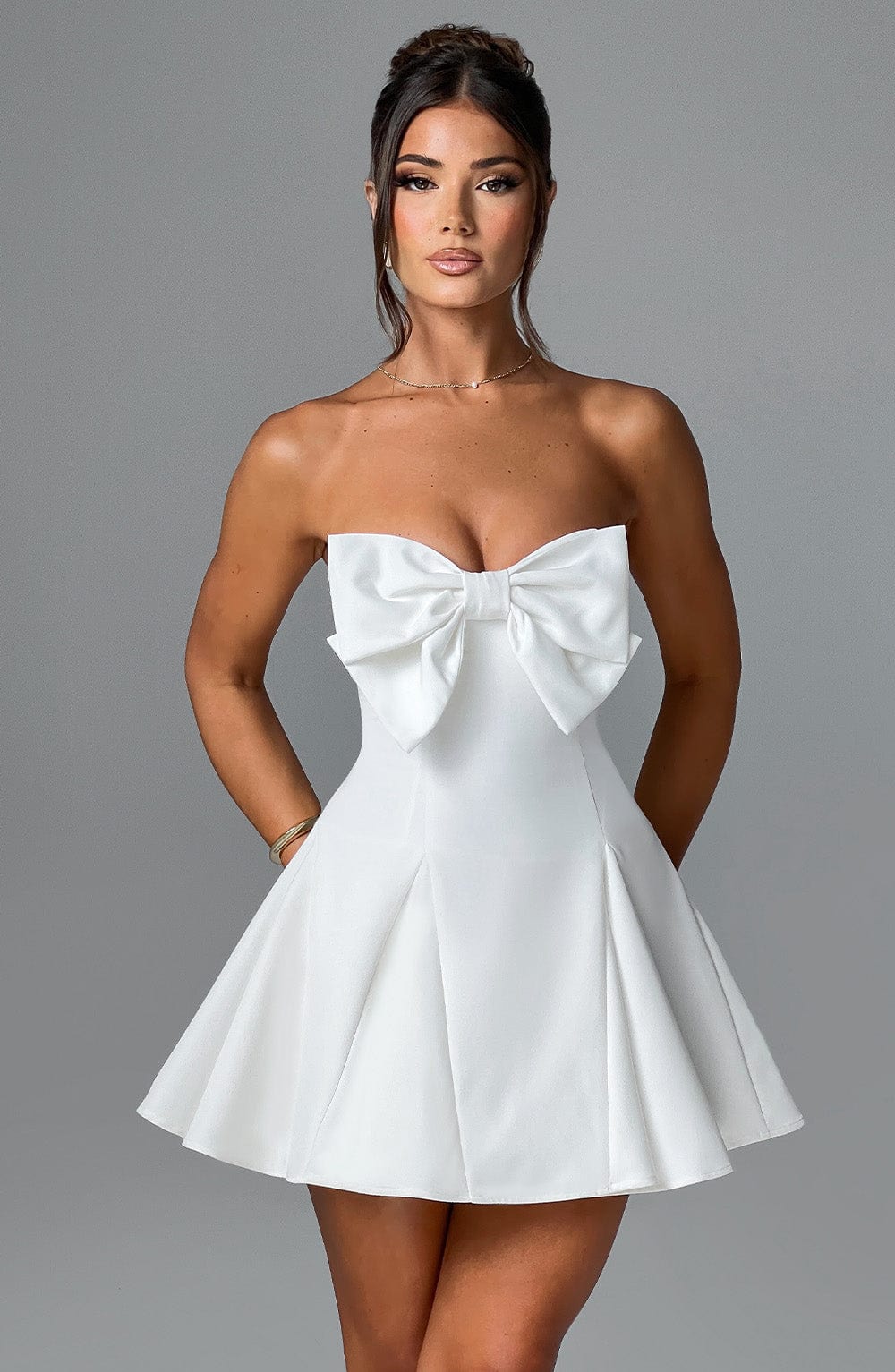 Rubínový overal - slonovinová barva