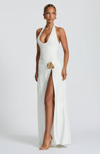 Maxi sukně Saira - bílá