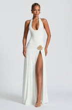 Maxi sukně Saira - bílá