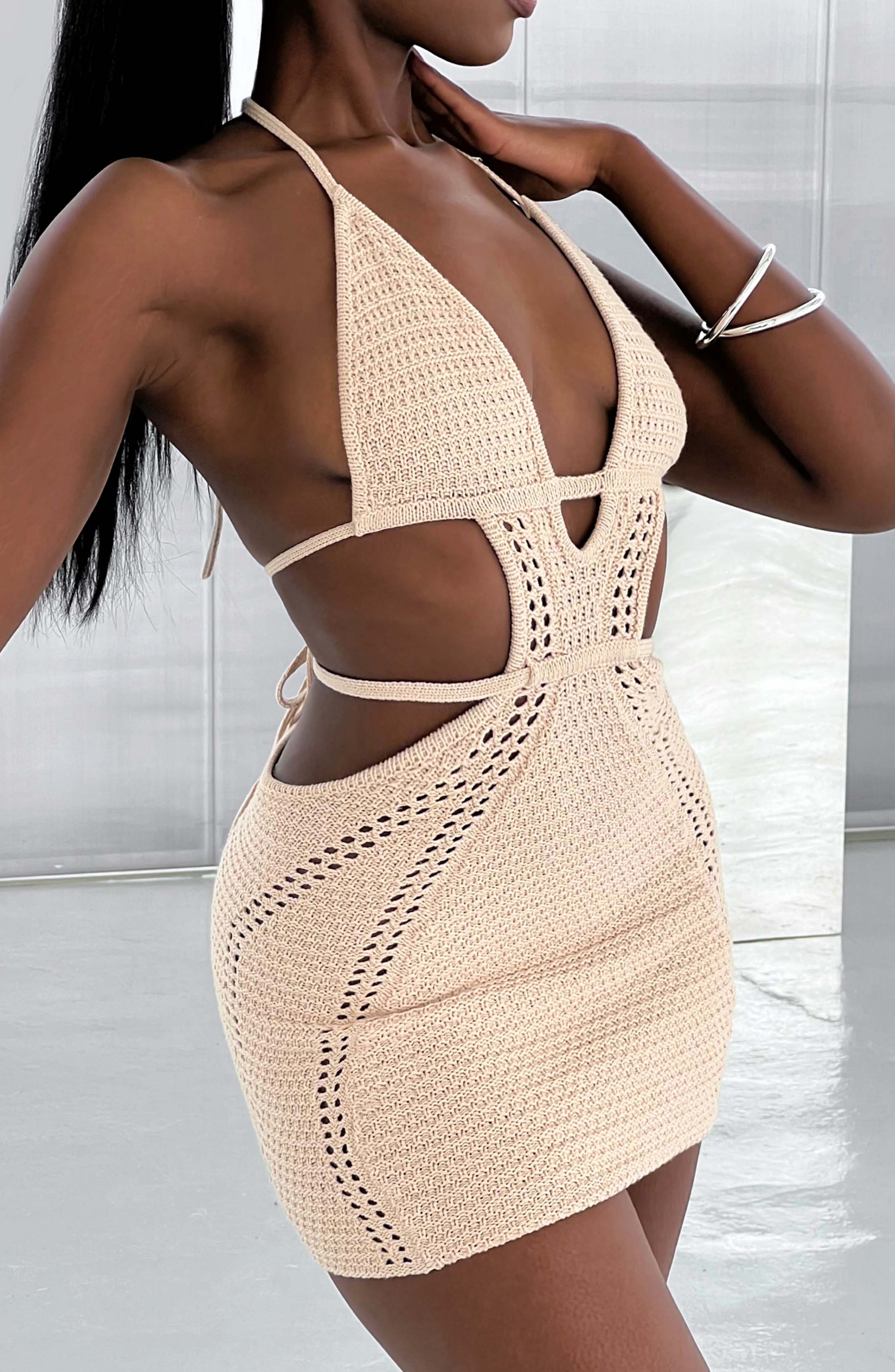 Minišaty Selena - krémové