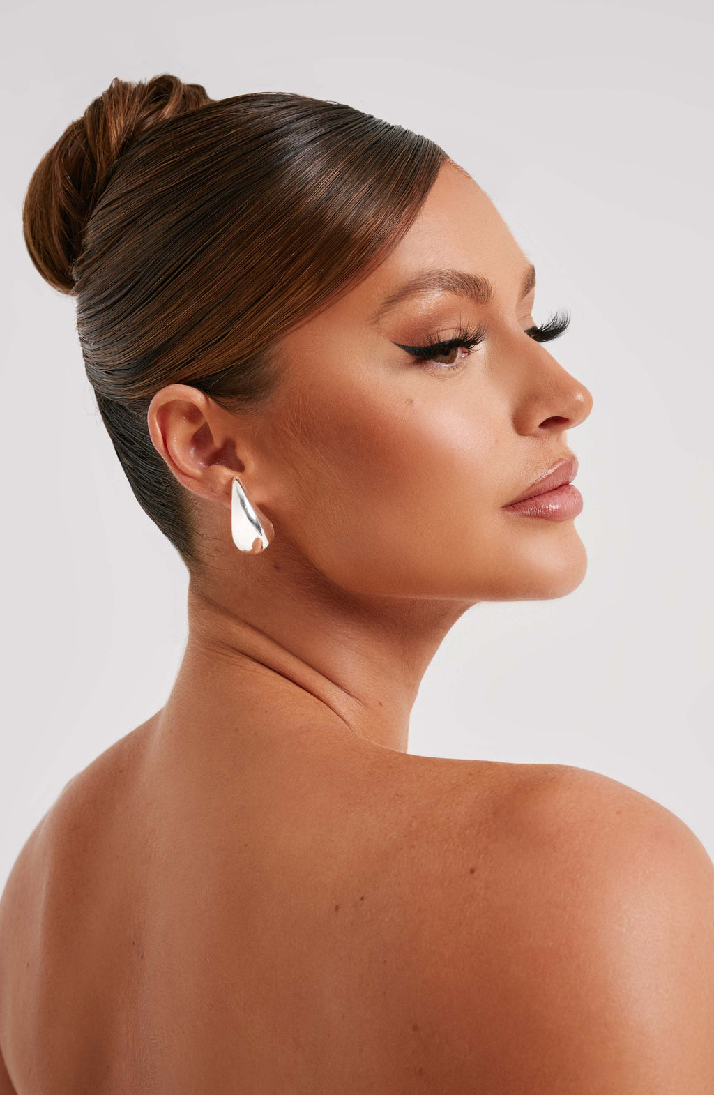 Malé náušnice Faith - stříbrné