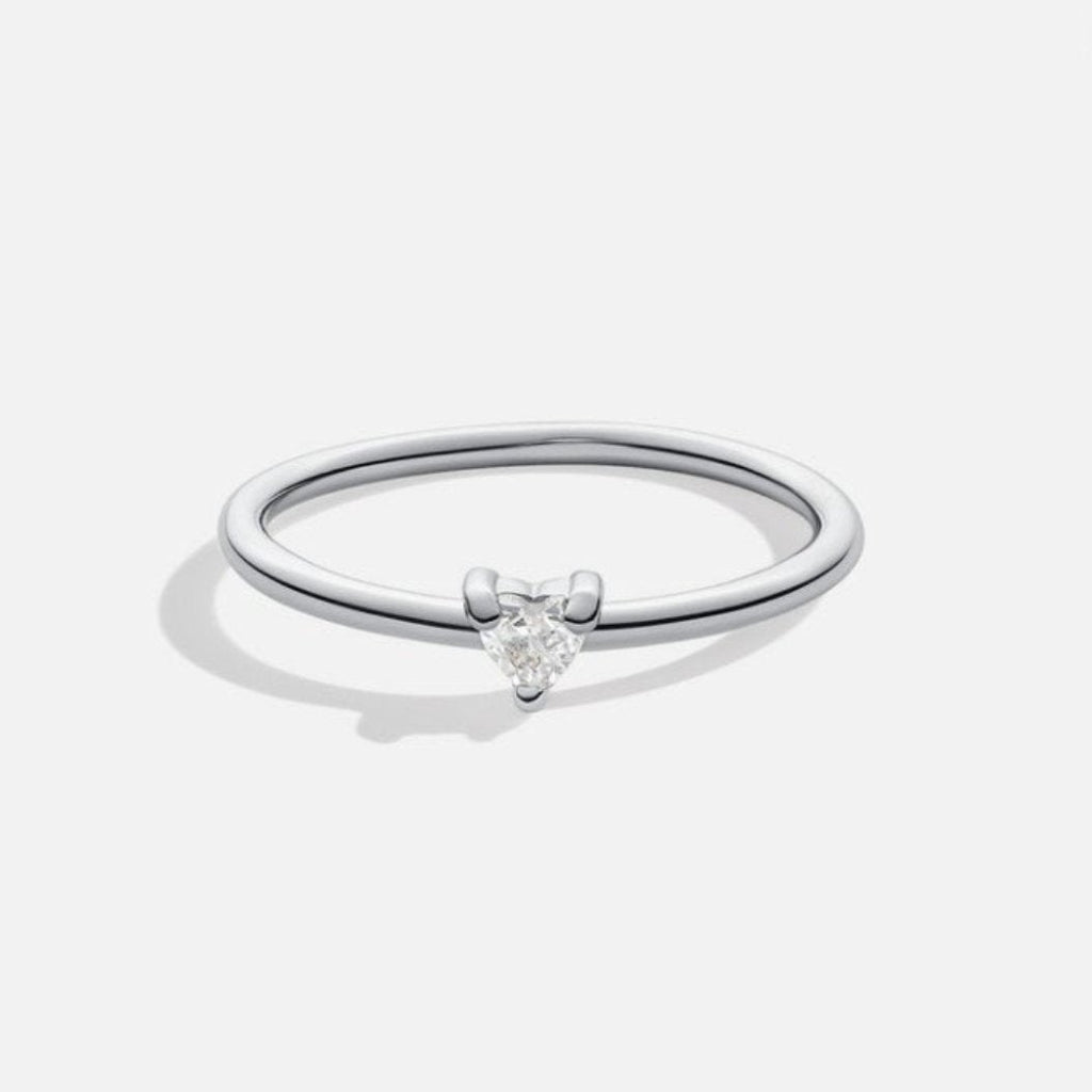 'Small Love' Crystal Heart Ring