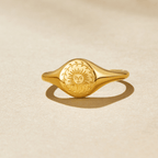 Summer Solstice Gold Ring