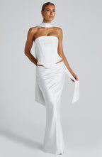 Šátek Sybil - slonovinová barva