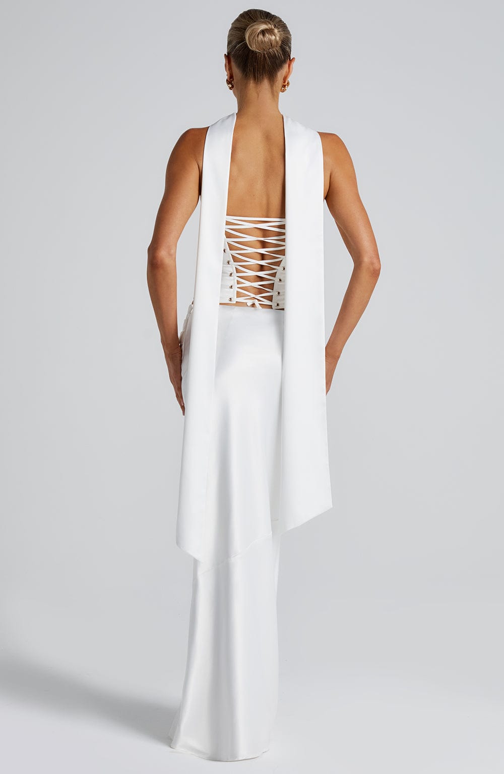 Šátek Sybil - slonovinová barva