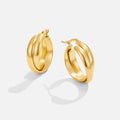 Talia Gold Hoop Earrings