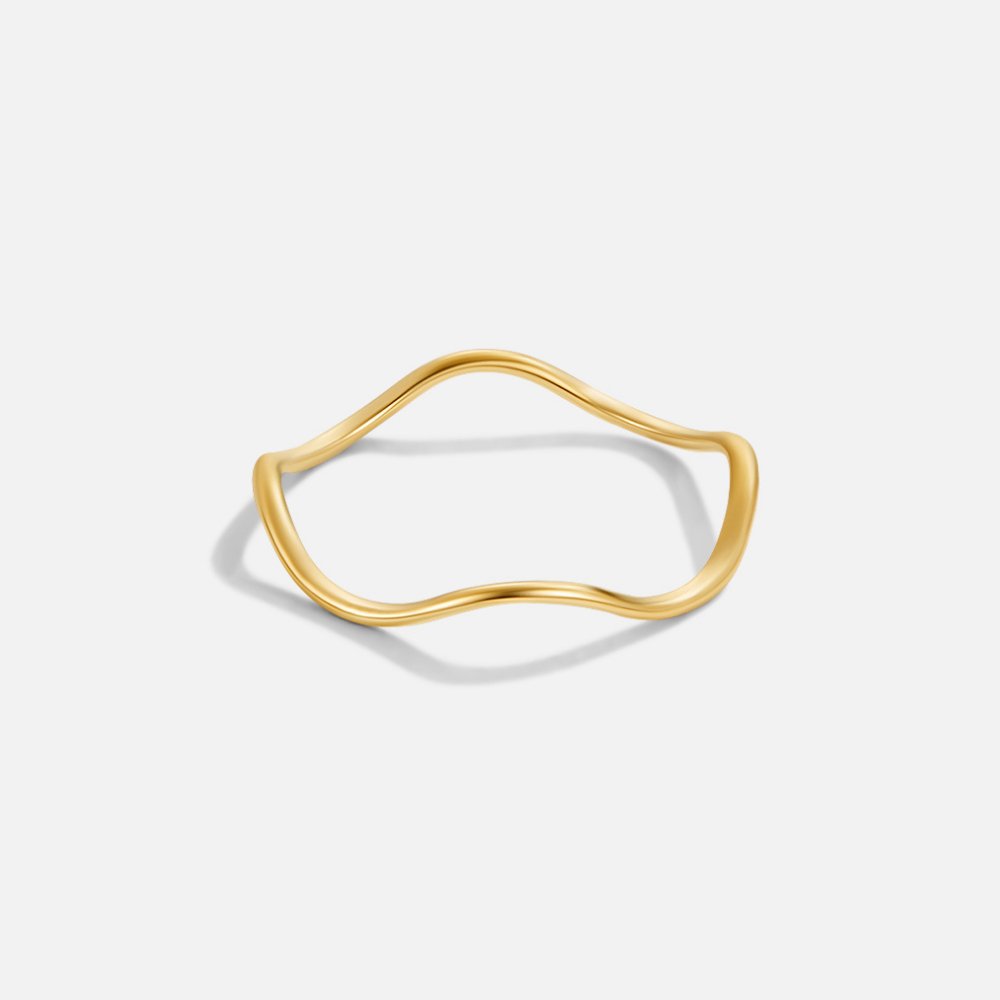 Tina Gold Stack Ring