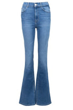Calça jeans boca de sino Melrose L34 | azul