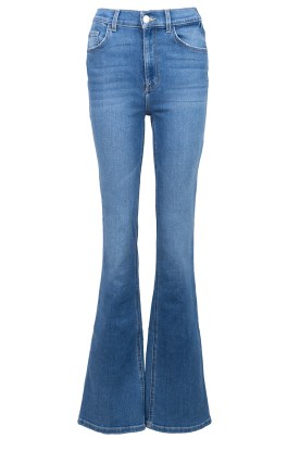 Calça jeans boca de sino Melrose L34 | azul