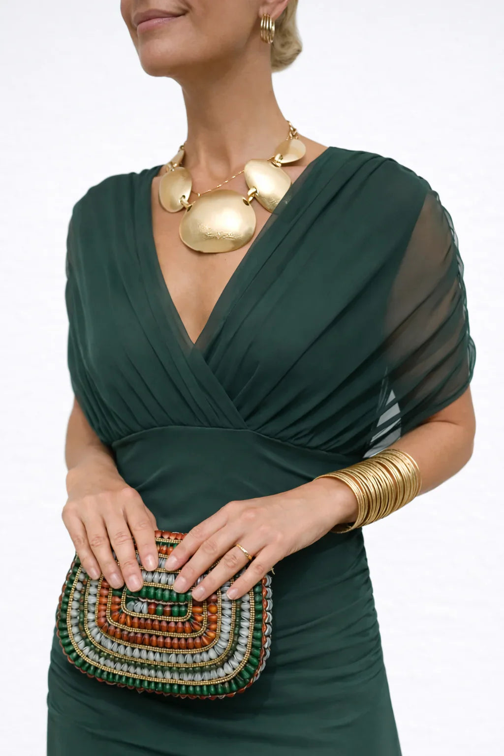 Velora™ | Abito lungo floreale con scollo a V