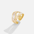 Wave Sahara Gold Ring