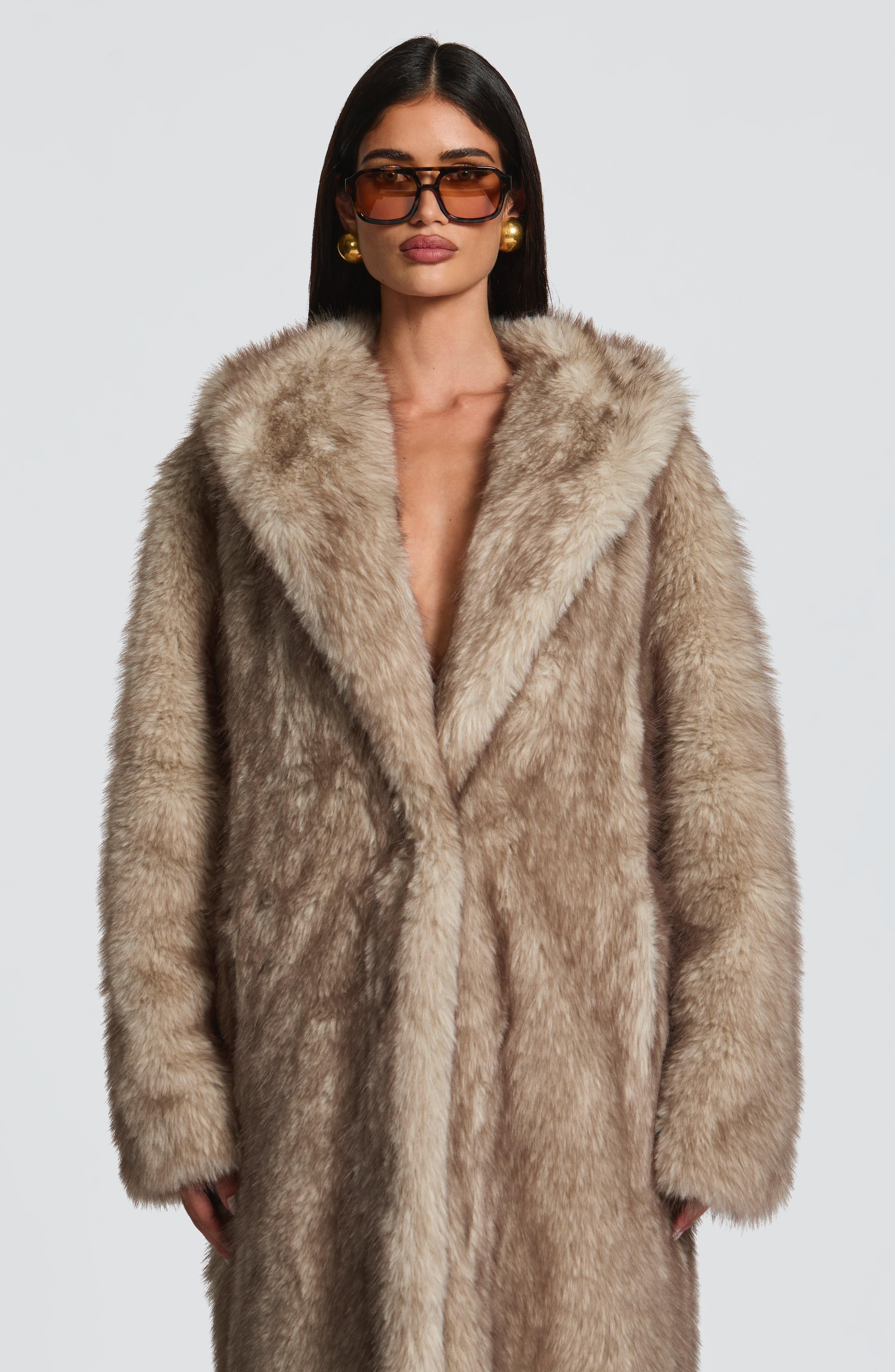 Vrbový kabát - béžový