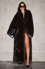 Vrbový kabát - čokoládový