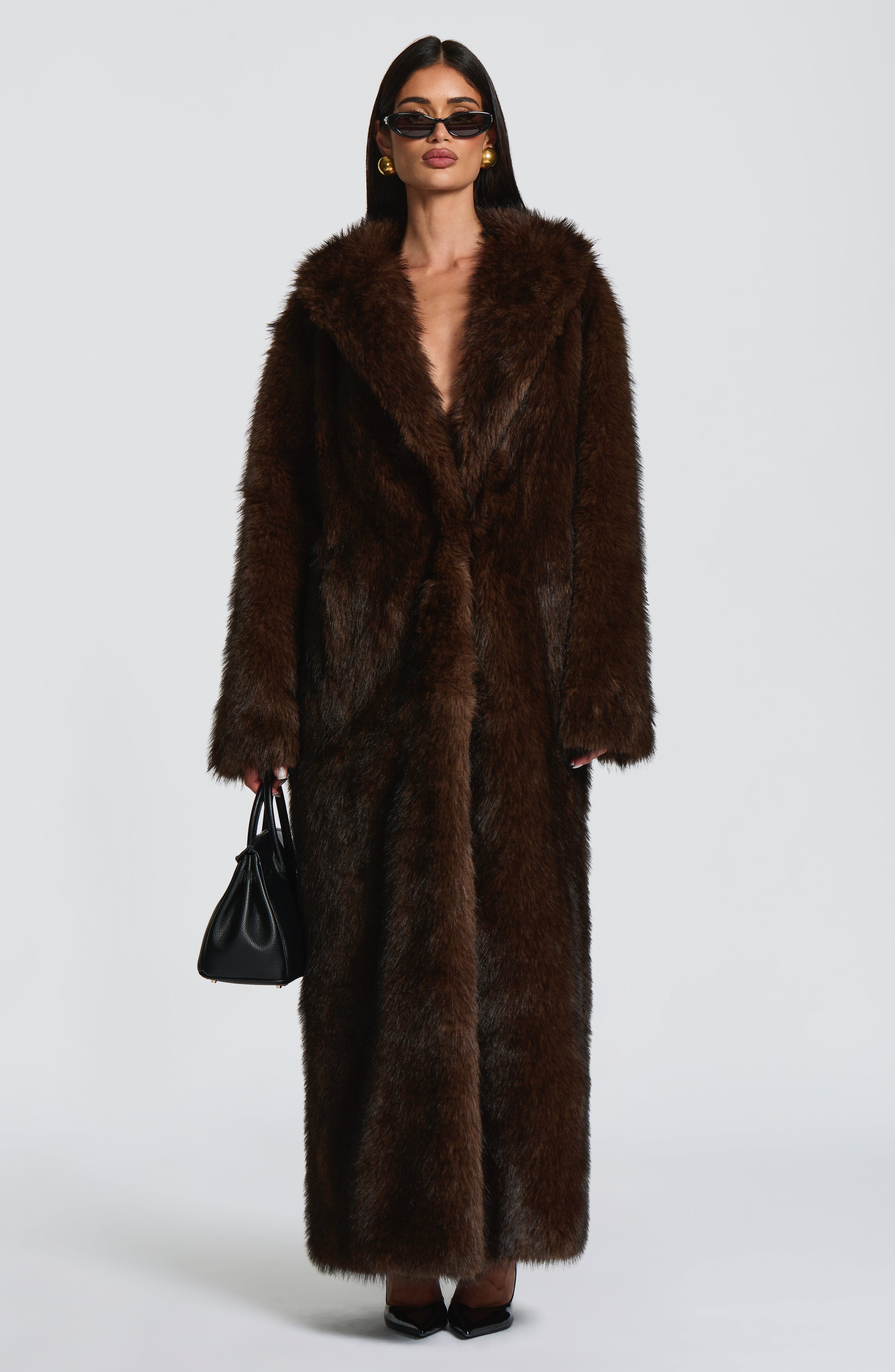 Vrbový kabát - čokoládový