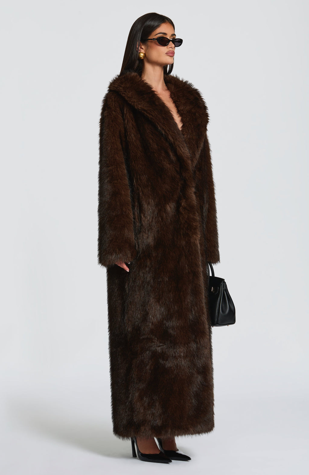 Vrbový kabát - čokoládový