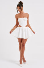 Korzet Wilma - slonovinová barva