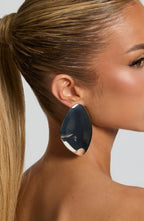 Náušnice Yuki - stříbrné