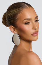 Náušnice Yuki - stříbrné